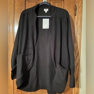 NWT Lularoe Kennedy Sweater - Solid Black